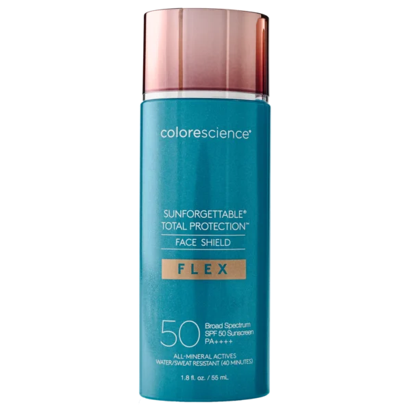 Colorescience Total Protection Face Shield Flex SPF 50 – Lightweight, Broad-Spectrum Sun Protection with Flexibility for Active Lifestyles - Image 7