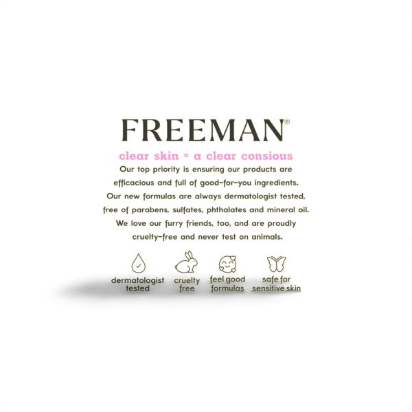 Freeman Exotic Blends 4-Piece Facial Mask Kit – Peel-Off & Jelly Masks with Applicator Brush - Image 18
