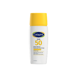 Cetaphil Sheer Mineral Sunscreen SPF 50 – 100% Mineral Liquid Face Sunscreen for Sensitive Skin