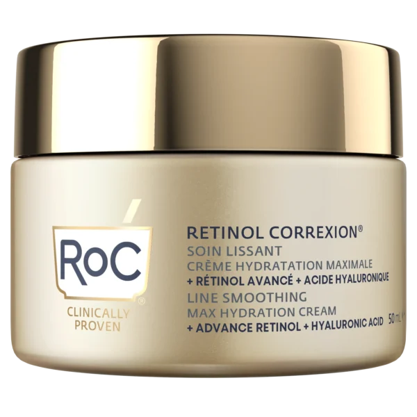 RoC Retinol Correxion Max Daily Hydration Anti-Aging Face Moisturizer – Deep Hydration & Wrinkle-Reducing Formula with Retinol
