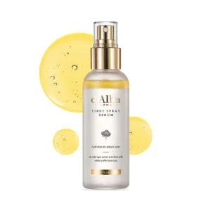 d'Alba White Truffle First Spray Serum – Korean Vegan Glow Mist for Hydration & Radiance (3.38 fl oz)