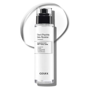 COSRX 6X Peptide Collagen Booster Toner Serum – Firming & Hydrating Toner with 6 Peptides for Youthful, Plump Skin