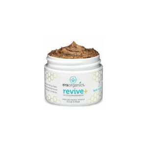 Era Organics Microdermabrasion Facial Scrub & Exfoliator – Natural Deep Cleansing Scrub for Smooth, Radiant Skin