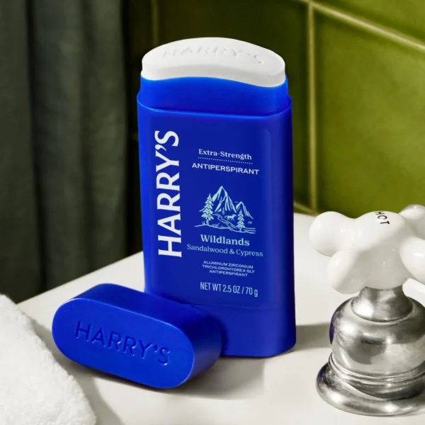 Harry’s Extra-Strength Antiperspirant Deodorant for Men – 48-Hour Odor & Sweat Control, Variety Pack (Stone, Redwood, Wildlands), 2.5 oz Each, Pack of 3 - Image 4