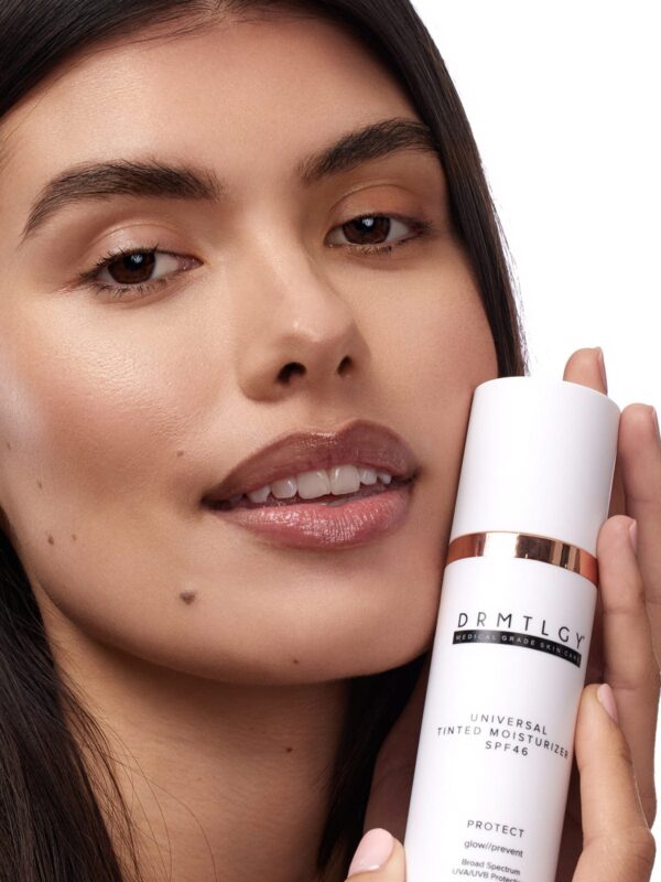 DRMTLGY Anti-Aging Tinted Moisturizer – Broad Spectrum SPF 46, Hydrating & Wrinkle-Reducing Formula for Flawless Skin - Image 2