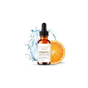 Eva Naturals Vitamin C Face Serum: Radiance Boosting & Anti-Aging Formula