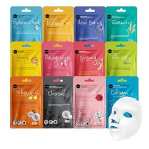 Celavi Essence Facial Sheet Masks – Hydrating Korean Skincare for Radiant, Healthy Skin