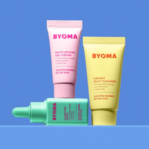 BYOMA So Clear Set – Acne Skincare Kit with Barrier Repair Serum & Gel-Cream Moisturizer - Image 5