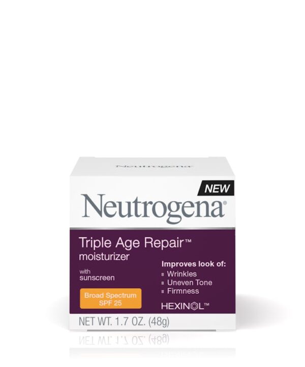 Neutrogena Triple Age Repair Face Moisturizer – Anti-Aging Formula for Wrinkles, Firmness, and Even Skin Tone - Image 3