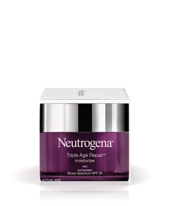 Neutrogena Triple Age Repair Face Moisturizer – Anti-Aging Formula for Wrinkles, Firmness, and Even Skin Tone