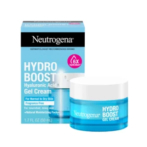Neutrogena Hydro Boost Hydration Duo – Gel Cream with Hyaluronic Acid (1.7 oz) + Trial-Size Cleanser (0.5 fl oz)