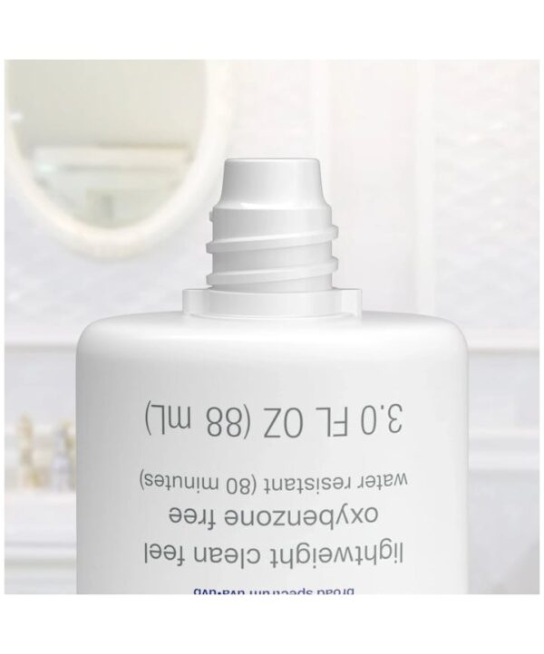 Neutrogena Clear Face Sunscreen SPF 50 – Oil-Free, Broad Spectrum Facial Sunscreen for Acne-Prone & Oily Skin - Image 5
