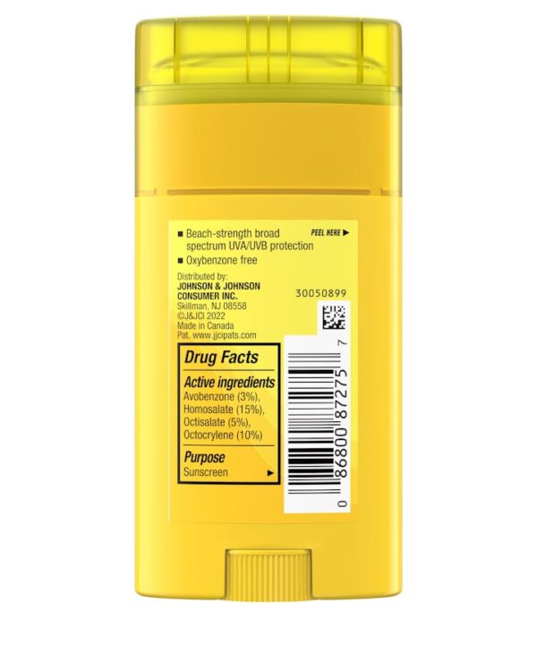 Neutrogena Beach Defense Sunscreen Stick SPF 50 – Water-Resistant Sun Protection for Active, Outdoor Use - Image 2