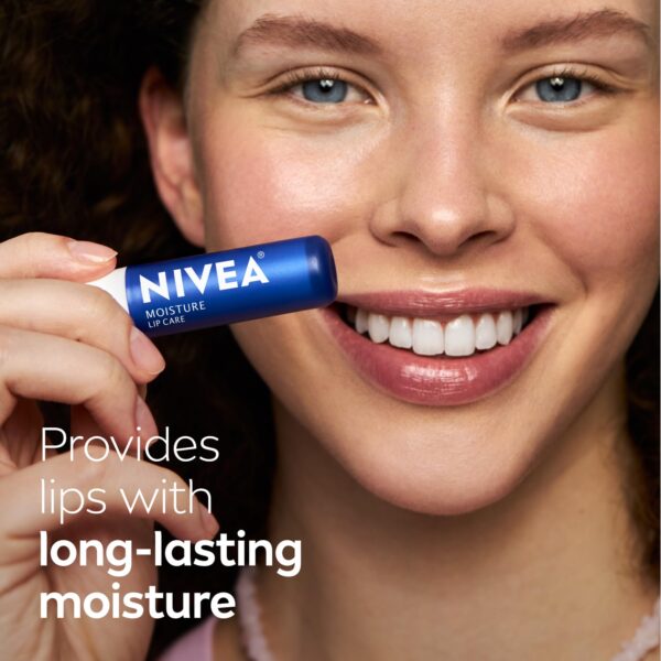 NIVEA Lip Balm – With Shea Butter, Nourishing Oils, and Vitamins C & E for Deep Moisture - Image 5