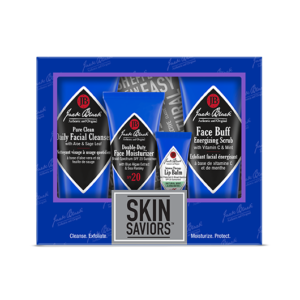 Jack Black Skin Saviors Set – Essential 4-Piece Skincare Kit for Men