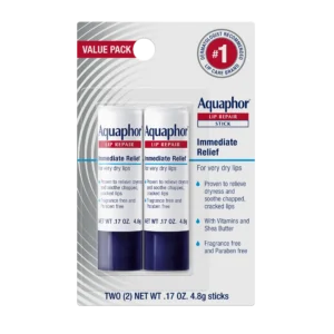 Aquaphor Lip Repair Stick – Moisturizing Lip Balm for Soft, Healthy Lips