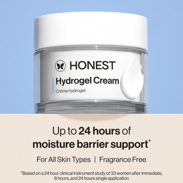 Honest Beauty Hydrogel Cream – Lightweight, Hydrating Gel Moisturizer - Image 3