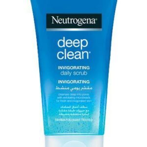 Neutrogena Deep Clean Invigorating Foaming Scrub – Refreshing Exfoliator for Smooth, Energized Skin