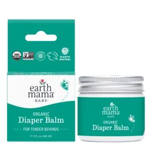 Earth Mama Organic Diaper Balm – Soothing, Natural Relief for Baby’s Delicate Skin