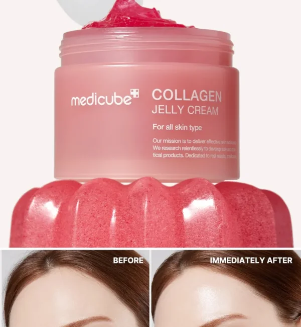 Medicube Collagen Jelly Cream – Firming & Hydrating Gel-Cream with Collagen for Plump, Youthful Skin - Image 5