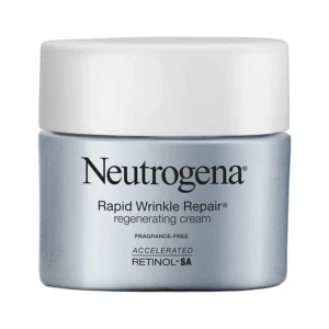 Neutrogena Rapid Wrinkle Repair Regenerating Cream – Fragrance-Free Retinol Face Moisturizer