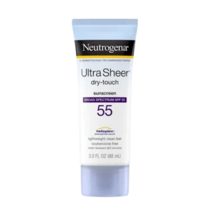 Neutrogena Ultra Sheer Dry-Touch Sunscreen SPF 45 – Lightweight, Non-Greasy Broad Spectrum Protection for Face & Body