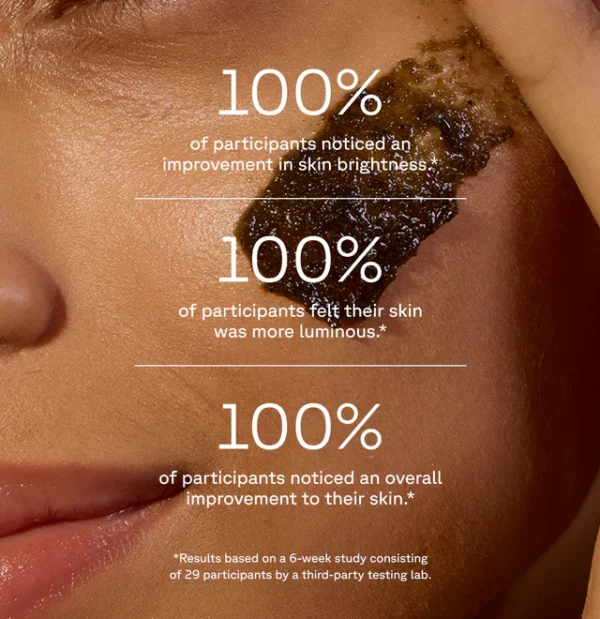 Acure Brightening Facial Scrub – Gentle Exfoliant with Sea Kelp & French Green Clay for a Radiant Complexion - Image 3