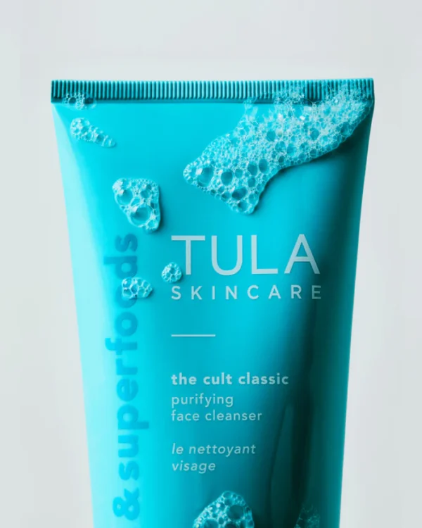 TULA Skin Care The Cult Classic Purifying Face Cleanser – Gentle Gel Cleanser with Probiotics & Superfoods - Image 3