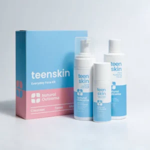 OSEA Clean Body Essentials Set – 4-Piece Vegan Bodycare Kit with Luxe Pouch