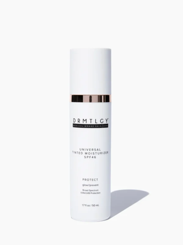 DRMTLGY Anti-Aging Tinted Moisturizer – Broad Spectrum SPF 46, Hydrating & Wrinkle-Reducing Formula for Flawless Skin