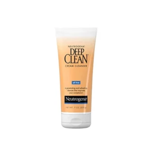 Neutrogena Deep Clean Daily Facial Cream Cleanser – Deep Cleansing Cream for Soft, Refreshing Skin