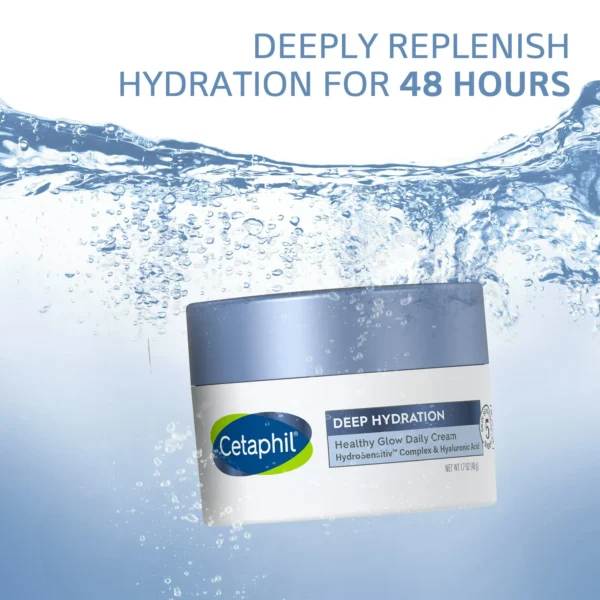Cetaphil Deep Hydration Daily Glow Cream – Lightweight Face Moisturizer for Lasting Radiance - Image 4