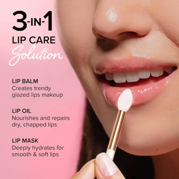 MAREE Lip Mask with Hyaluronic Acid – Overnight Butter Balm for Deep Hydration & Moisture for Very Dry Lips - Image 2