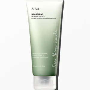 ANUA Heartleaf BHA Pore Deep Cleanser – Soothing Facial Cleanser with Quercetinol for Clear, Balanced Skin