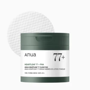 ANUA Heartleaf 77% Toner Pads – Soothing & Mild Exfoliating Facial Pads for Calm, Glass-Like Skin