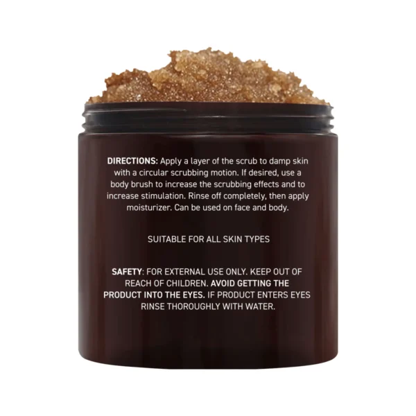 Brooklyn Botany Brown Sugar Body Scrub – Exfoliating & Moisturizing Face and Body Treatment - Image 3