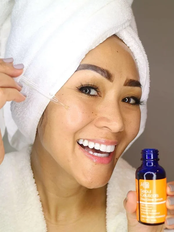 SeoulCeuticals Korean Vitamin C Serum – Brightening & Anti-Aging Skin Care with 20% Vitamin C and Hyaluronic Acid - Image 3