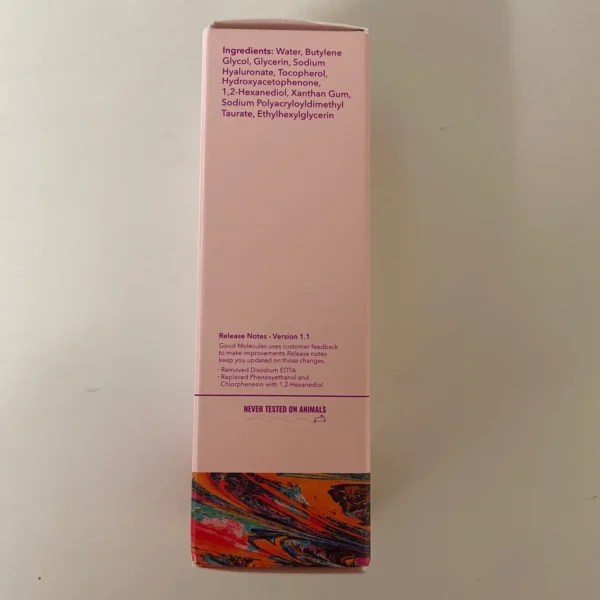 Good Molecules Hyaluronic Acid Serum – Hydrating and Plumping Serum for Smooth, Dewy Skin - Image 3