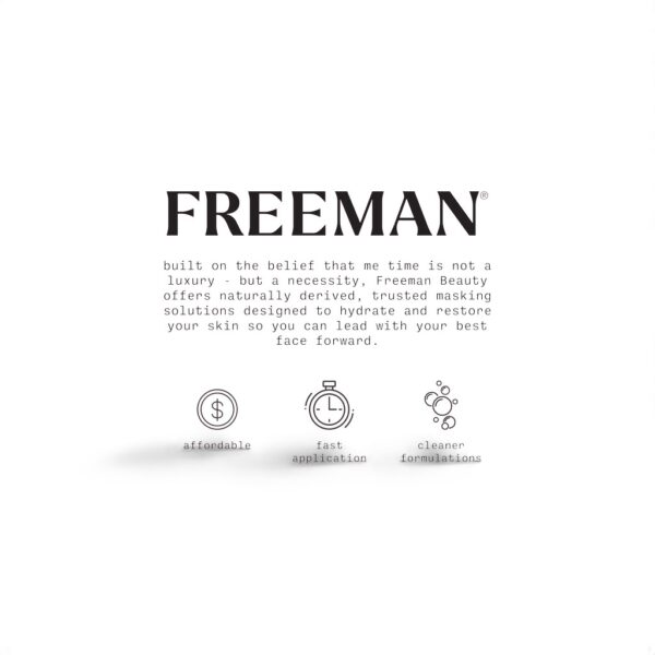 Freeman Exotic Blends 4-Piece Facial Mask Kit – Peel-Off & Jelly Masks with Applicator Brush - Image 17