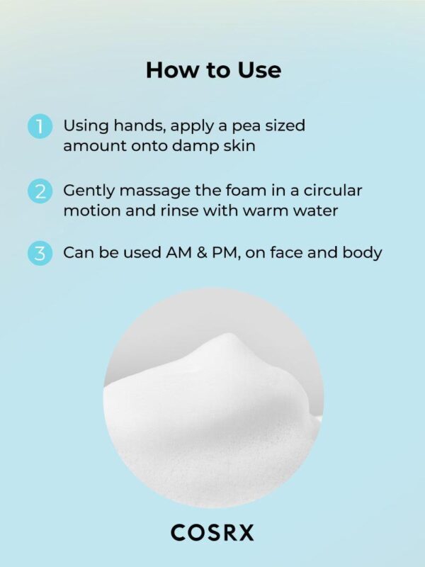 COSRX Low pH Good Morning Gel Cleanser – Gentle Daily Face Wash for Balanced, Clear Skin - Image 2