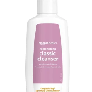 Amazon Basics Replenishing Exfoliating Face Wash – Gentle Daily Cleanser with Hydrating & Smoothing Action
