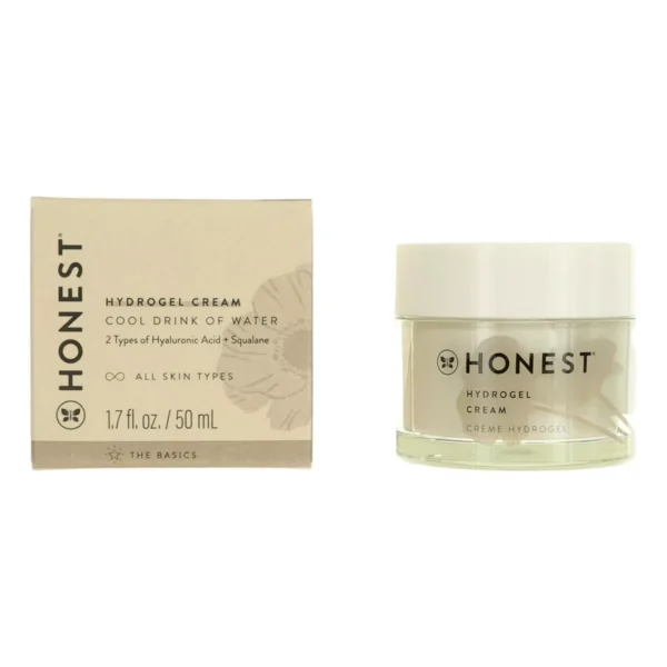 Honest Beauty Hydrogel Cream – Lightweight, Hydrating Gel Moisturizer