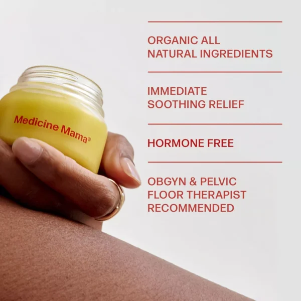 VMAGIC Organic Vulva Balm by Medicine Mama – Natural Moisturizer for Intimate Skin Care - Image 3