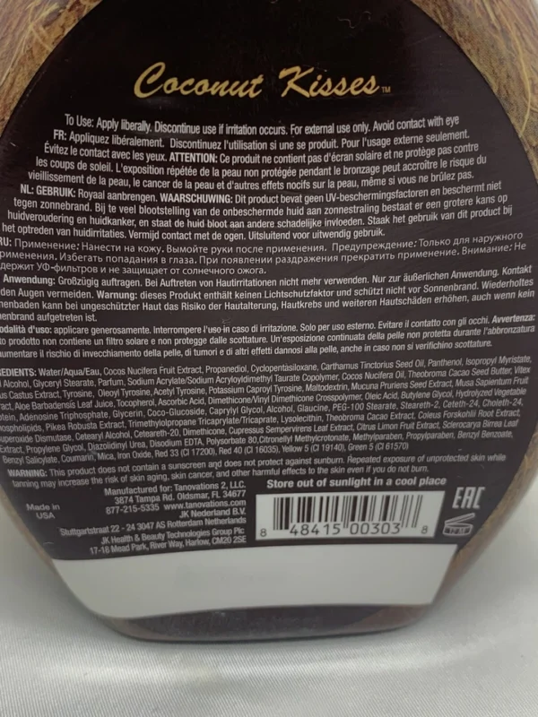 Ed Hardy Coconut Kisses Golden Tanning Lotion – Deep Bronzing & Skin-Softening Tanning Accelerator - Image 3
