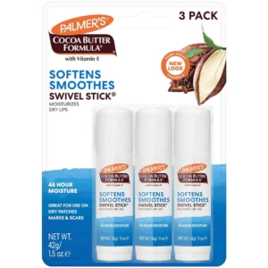Palmer’s Cocoa Butter Formula Swivel Stick Lip Balm – Deep Moisture for Dry, Chapped Lips