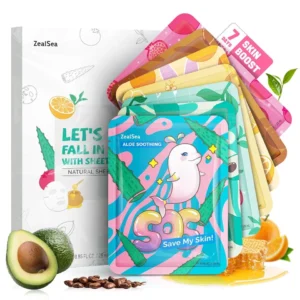ZealSea Hydrating & Nourishing Face Masks – Skincare Facial Masks for Women