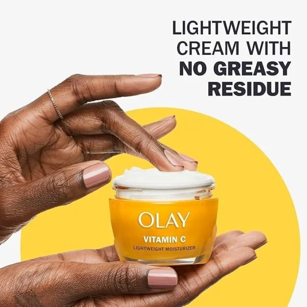 Olay Vitamin C + Peptide 24 Face Moisturizer – Brightening & Hydrating Daily Cream - Image 2
