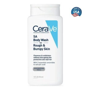 CeraVe SA Body Wash – Smoothing Cleanser for Rough & Bumpy Skin with Salicylic Acid