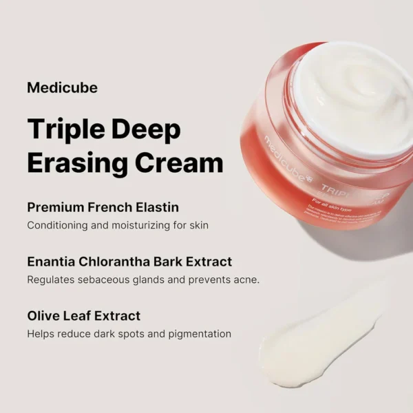 Medicube Triple Collagen Cream – Anti-Aging Collagen-Boosting Moisturizer for Firm, Youthful Skin - Image 3