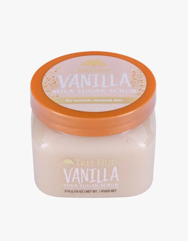Tree Hut Vanilla Shea Sugar Body Scrub – Exfoliating & Hydrating Scrub for Soft, Glowing Skin - Image 6